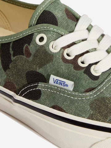 VANS LX Authentic 44 Premium Duck Camo Green Verde