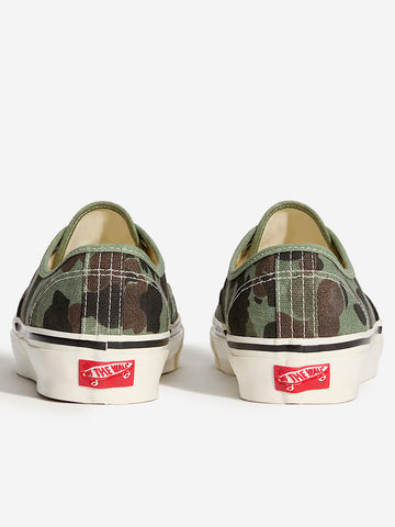 VANS LX Authentic 44 Premium Duck Camo Green Verde