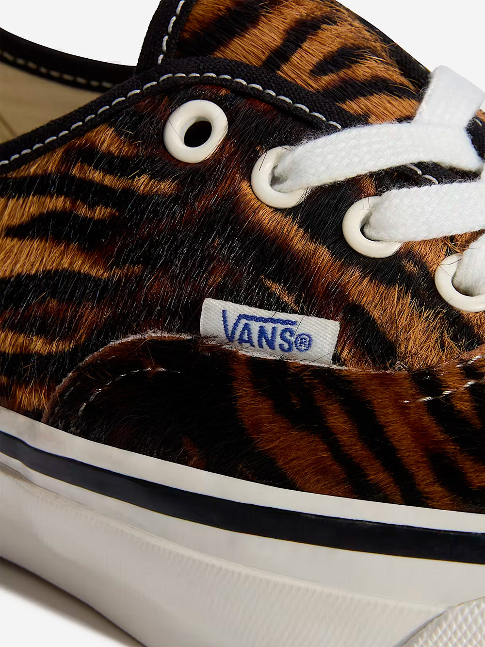 VANS LX Authentic 44 Premium pony hair tigrate Marrone nero Urbanstaroma