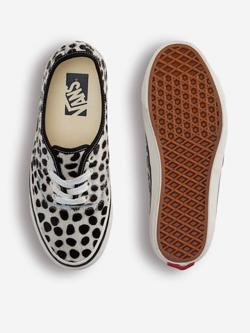 VANS LX Authentic 44 Premium dalmata in pony hair Bianca nera