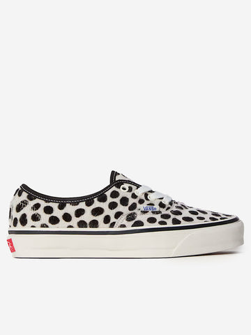 VANS LX Authentic 44 Premium dalmata in pony hair Bianca nera