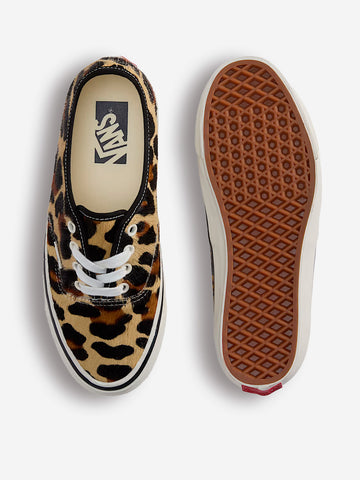 VANS LX Authentic 44 Premium in pony hair animalier Leopardata