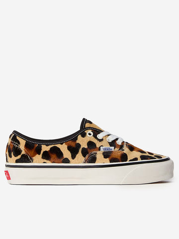 VANS LX Authentic 44 Premium in pony hair animalier Leopardata