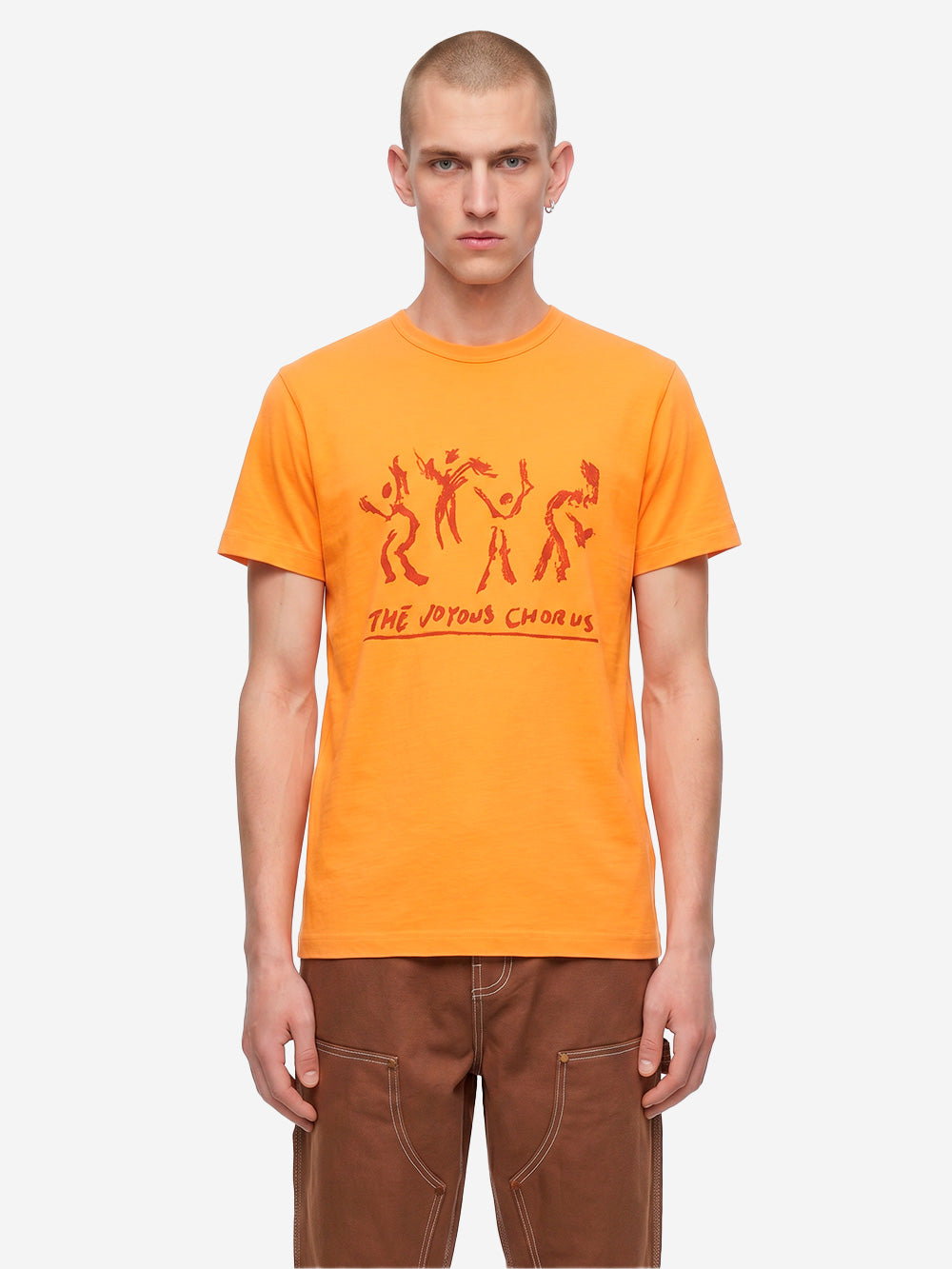 VANS OTW T-shirt washed arancione x Julian Klincewicz arancione Urbanstaroma