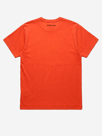 VANS OTW T-shirt washed rossa x Julian Klincewicz Rosso