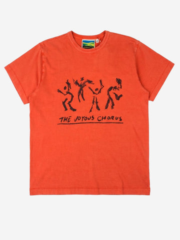 VANS OTW T-shirt washed rossa x Julian Klincewicz Rosso