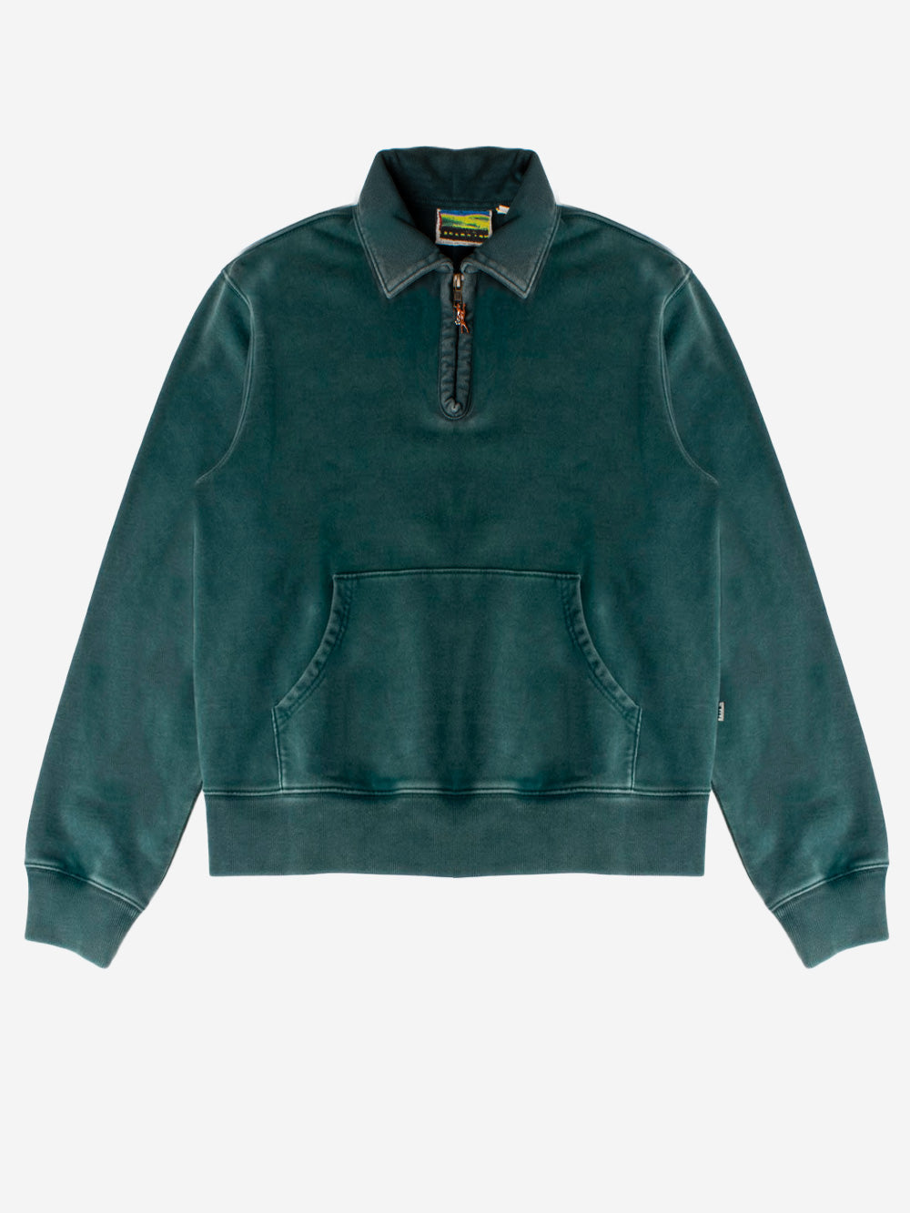 VANS OTW Felpa verde in fleece con colletto x Julian Klincewicz Verde Urbanstaroma