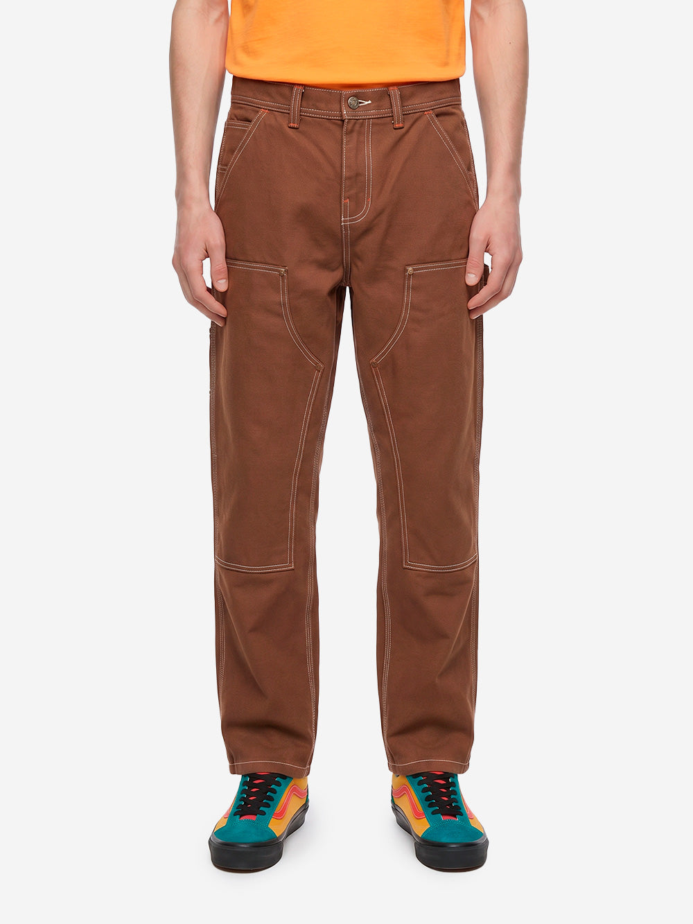 VANS OTW Pantaloni carpenter x Julian Klincewicz Marrone Urbanstaroma