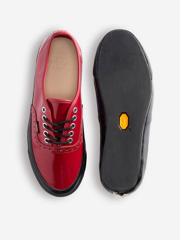 VANS OTW Authentic 44 Siped Vibram bordeaux con dettagli brogue Bordeaux
