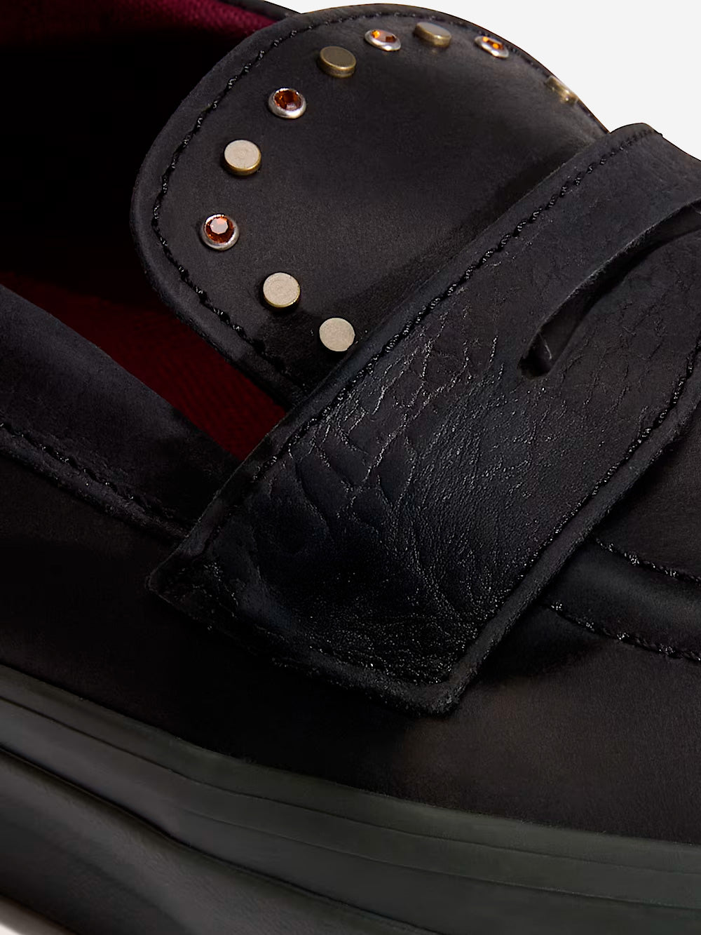 VANS Mocassini LX 53 Premium neri con dettaglio borchie Nero Urbanstaroma