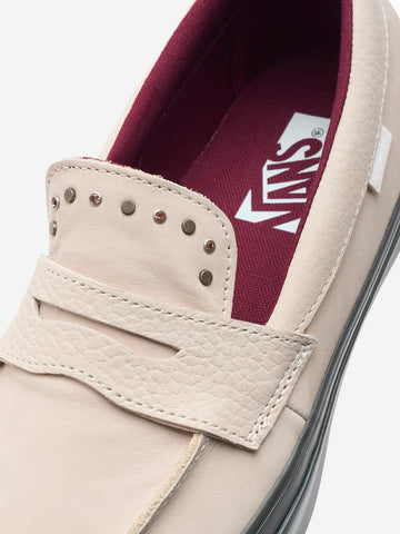 VANS Mocassini LX 53 Premium beige con dettaglio borchie Beige