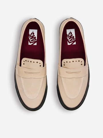 VANS Mocassini LX 53 Premium beige con dettaglio borchie Beige