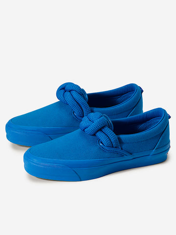 VANS OTW Classic Slip-On 98 'Knot' Vibram in canvas blu Blu