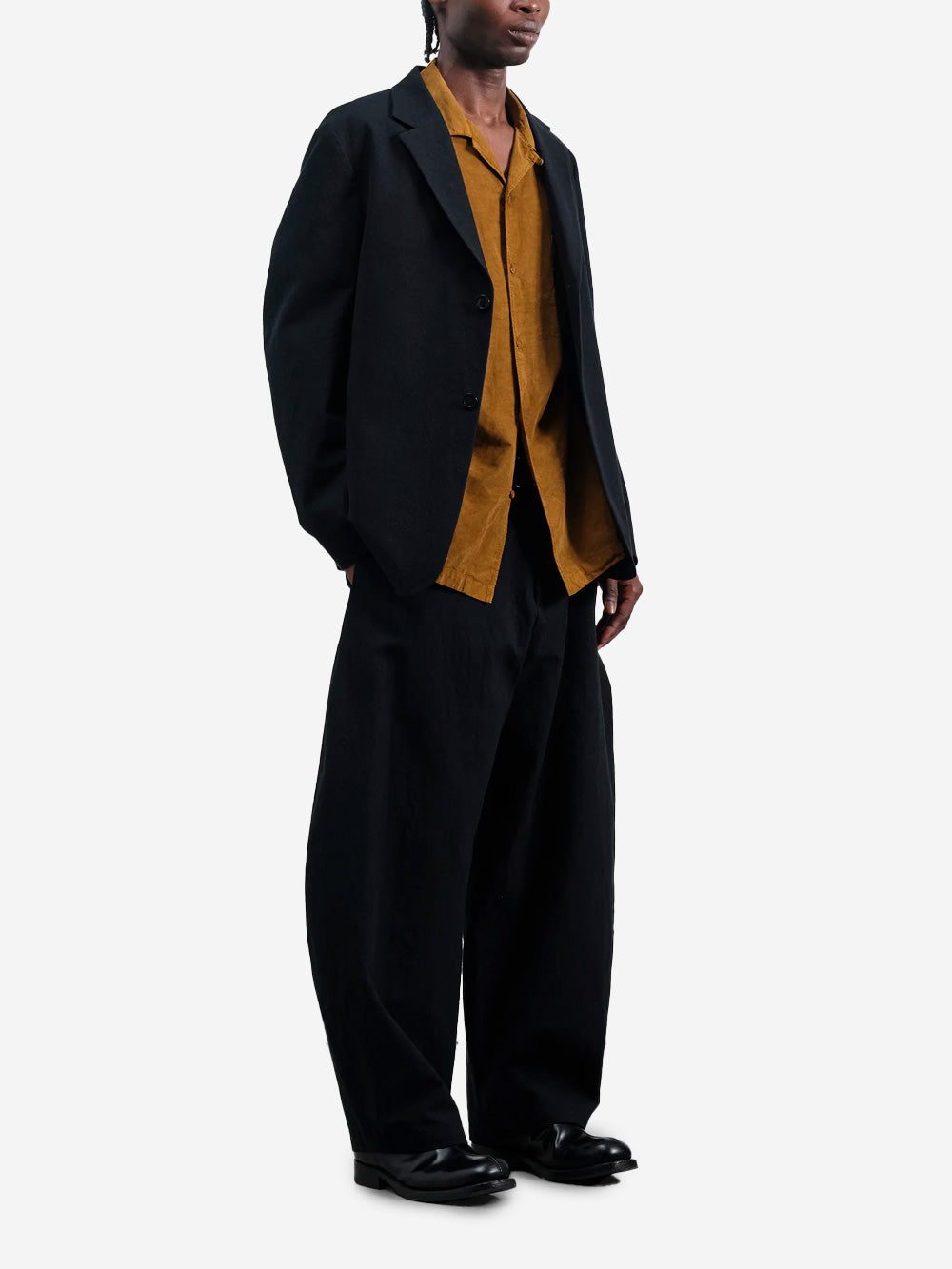 YMC Camicia a manica corta 'Sidri' in misto lino e lyocell Mattone Urbanstaroma