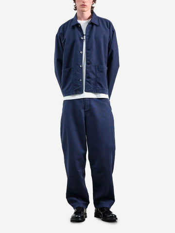 YMC Pantaloni affusolati 'Twisted Seam' blu Blu
