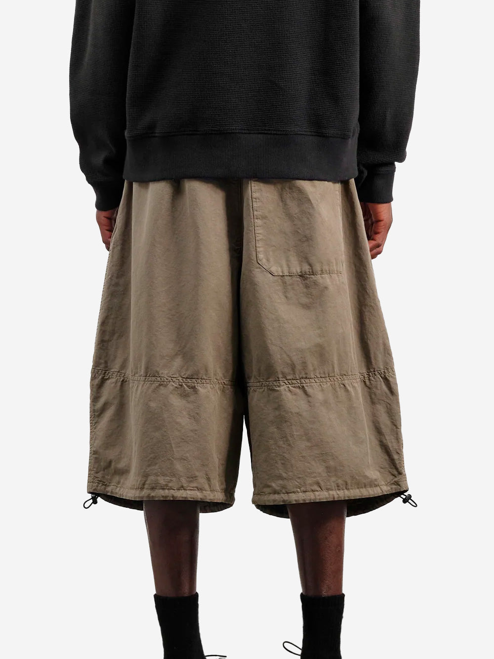 YMC Salba Short stone in misto lino Oliva Urbanstaroma