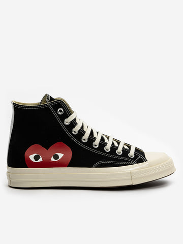 COMME DES GARCONS PLAY CDG PLAY Chuck 70 High Sneakers Nero