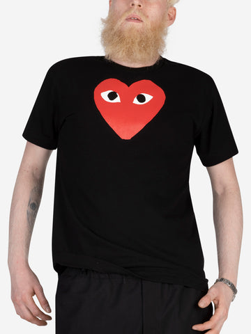 CDG Play Big Heart T-shirt