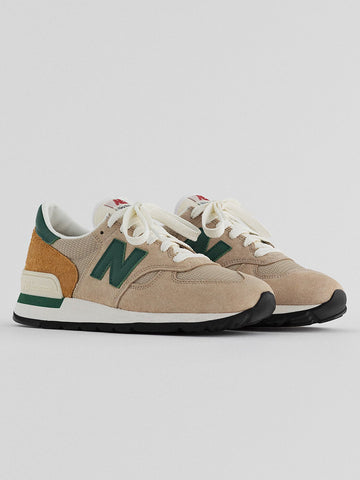 NEW BALANCE M990 TG1 Made in USA Sneakers Beige verde