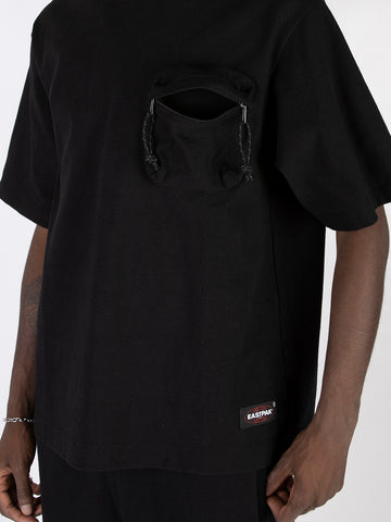 EASTPAK T-shirt with clutch bag