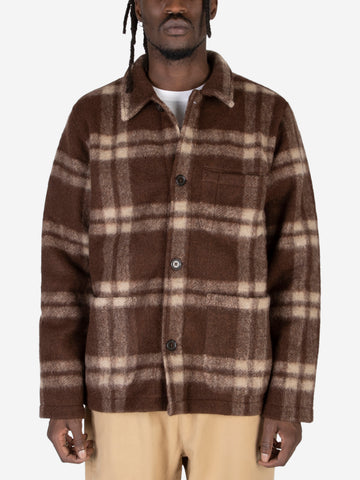 Wool blend field jacket