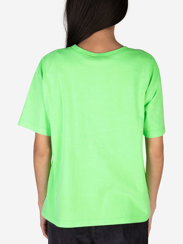 AMERICAN VINTAGE T-shirt Fizvalley verde fluo Verde fluo