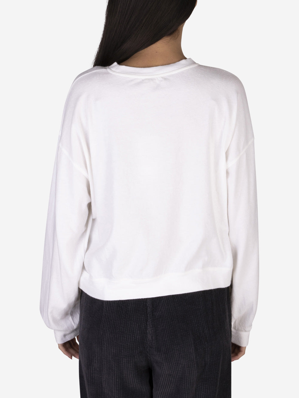 AMERICAN VINTAGE Rakbay T-shirt a maniche lunghe Bianco Urbanstaroma