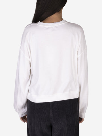 AMERICAN VINTAGE Rakbay T-shirt a maniche lunghe Bianco