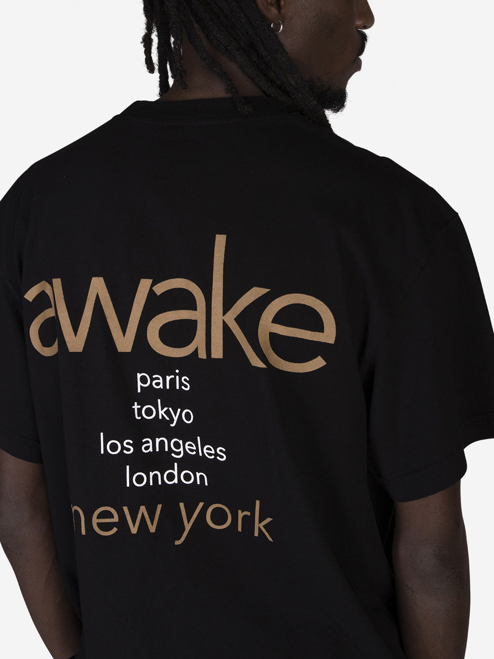 AWAKE NY T-shirt City nera Nero Urbanstaroma