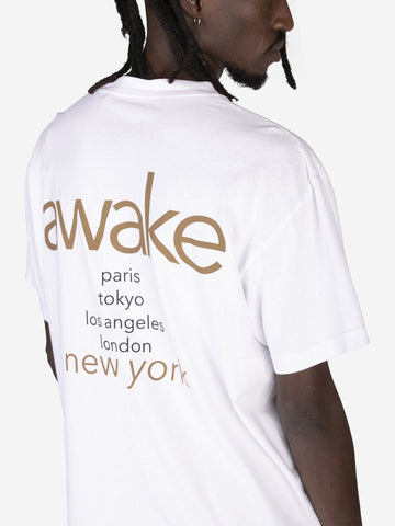 AWAKE NY T-shirt City bianca Bianco