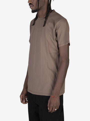 COLORFUL STANDARD T-shirt in cotone organico marrone Marrone
