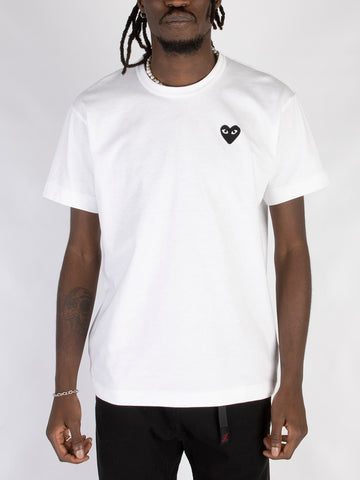 T-shirt Mini Heart in cotone bianco