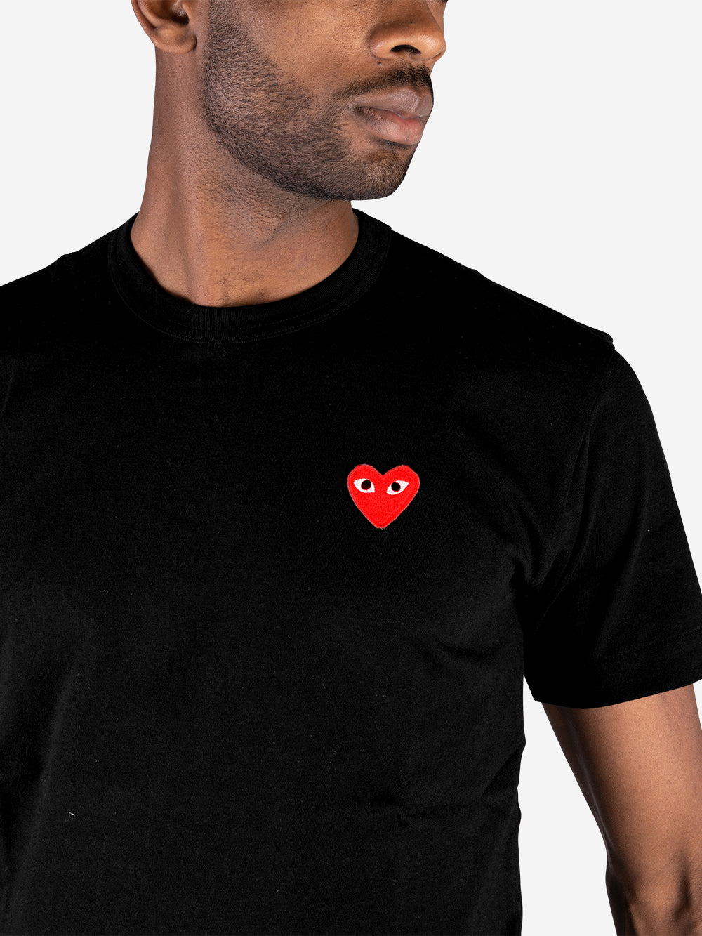 COMME DES GARCONS PLAY T-shirt Heart Play Nero Urbanstaroma
