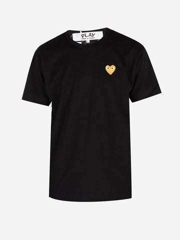 COMME DES GARCONS PLAY T-shirt Heart Play Nero