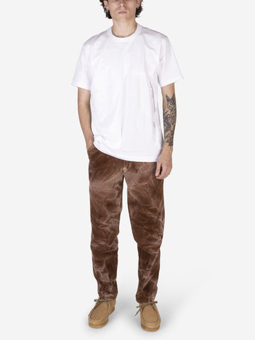 COMME DES GARCONS SHIRT Pantaloni in velluto a costine Marrone