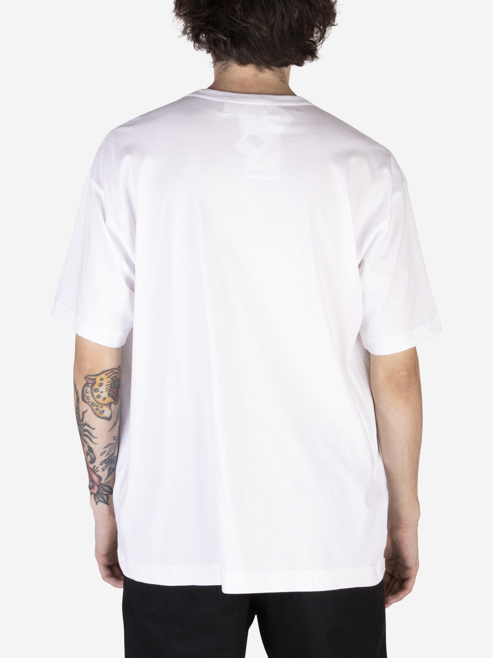 COMME DES GARCONS SHIRT LACOSTE x CDG T-shirt con logo Bianco Urbanstaroma