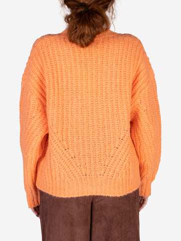 ESSENTIEL ANTWERP Maglione Egypt in misto lana arancione arancione