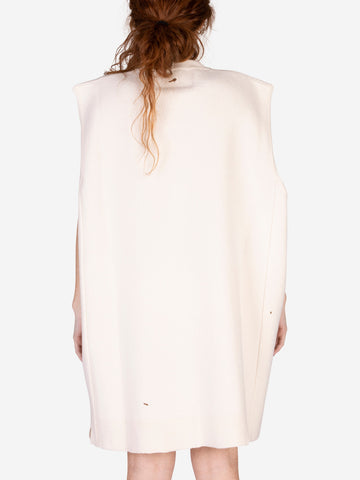 MM6 MAISON MARGIELA Mini abito in lana vergine Bianco
