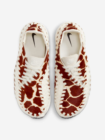 NIKE W Air Footscape Woven "Cow Print" Sneakers Marrone