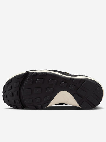 NIKE W Air Footscape Woven "Black Croc" Sneakers Nero