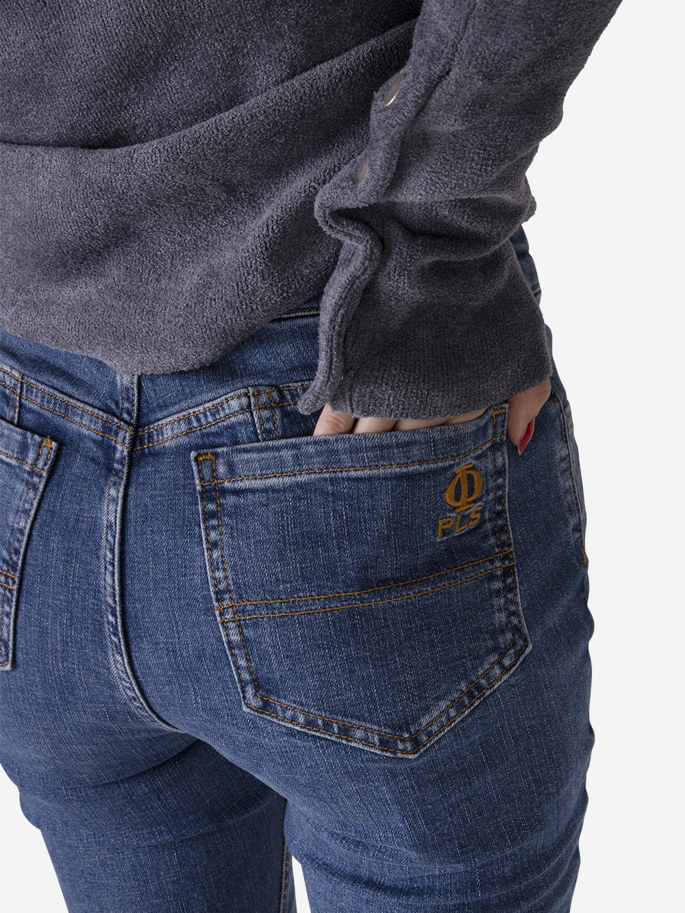 PHILOSOPHY DI LORENZO SERAFINI Jeans a zampa Blu Urbanstaroma