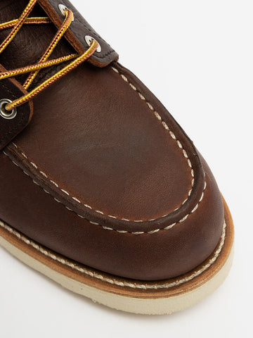 RED WING SHOES 8138 6-Inch Classic Moc Stivaletti Marrone