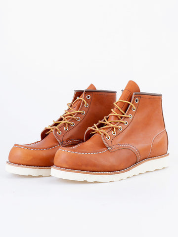 RED WING SHOES 875 6-Inch Classic Moc Toe Oro Legacy Marrone
