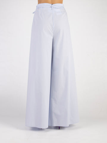 Cotton flared pants