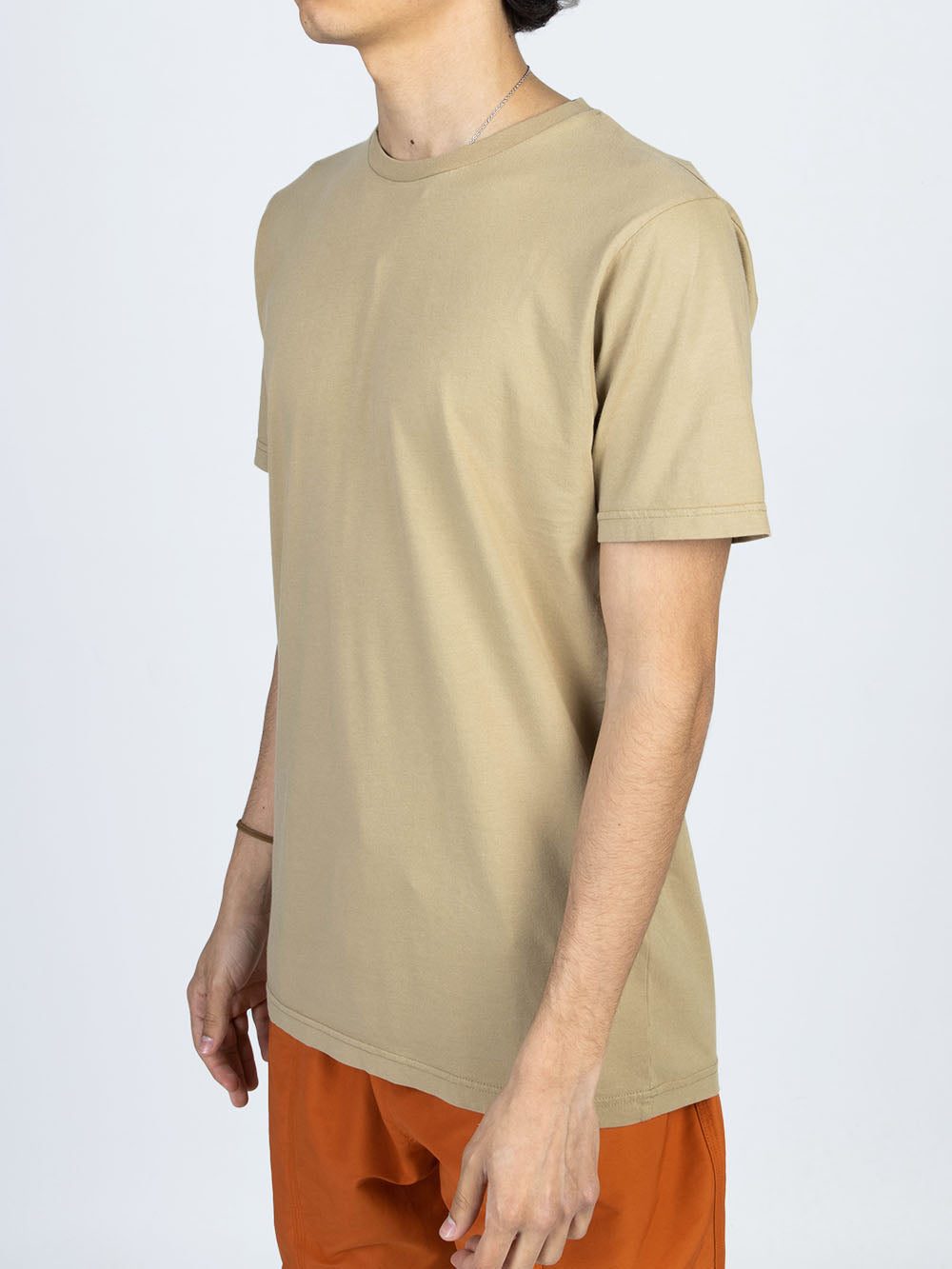 COLORFUL STANDARD T-shirt in cotone organico beige Beige arancio Urbanstaroma