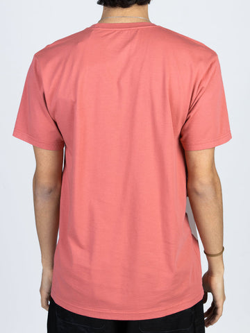 COLORFUL STANDARD T-shirt in cotone organico rosso