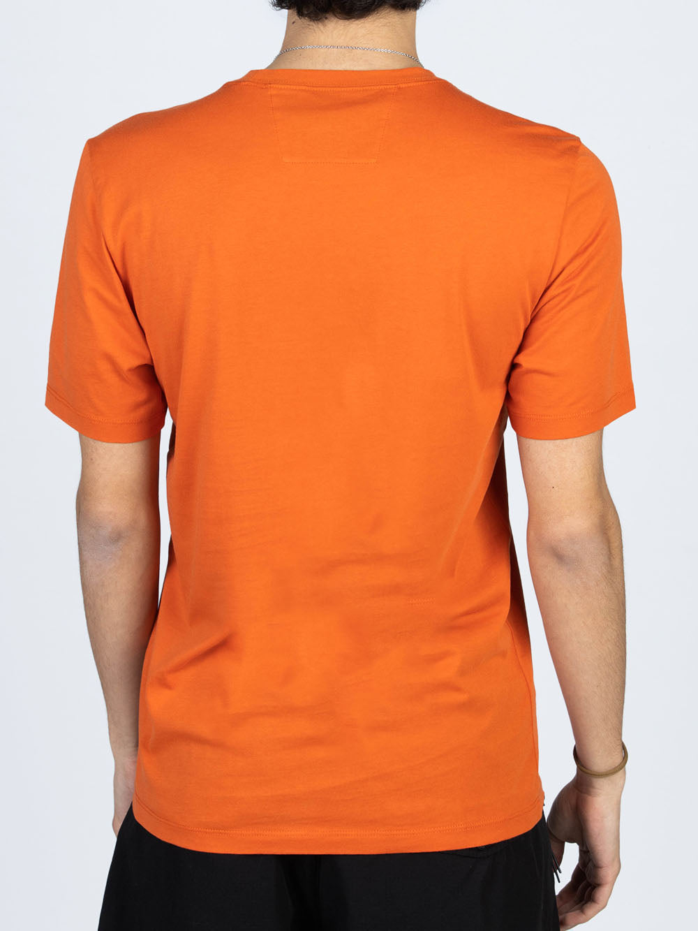 C.P. COMPANY T-shirt in jersey di cotone arancione arancione Urbanstaroma