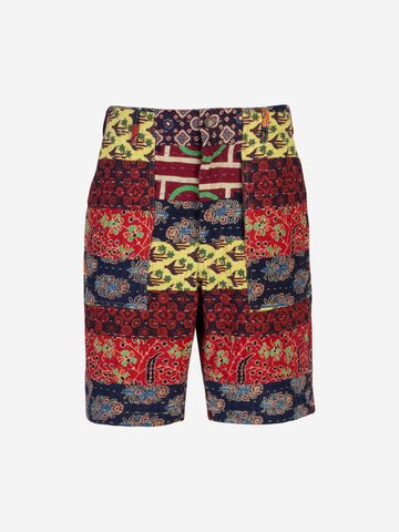 ENGINEERED GARMENTS Fatigue Shorts a pannelli Multicolor