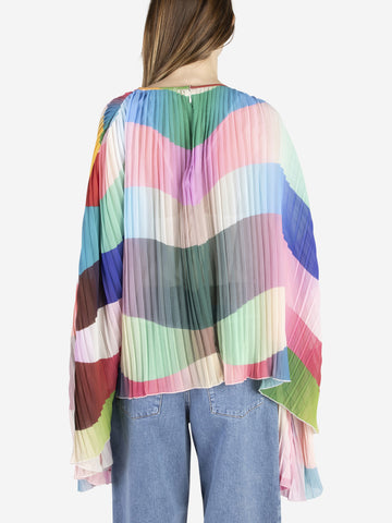 ESSENTIEL ANTWERP Blusa plissé multicolor Multicolor