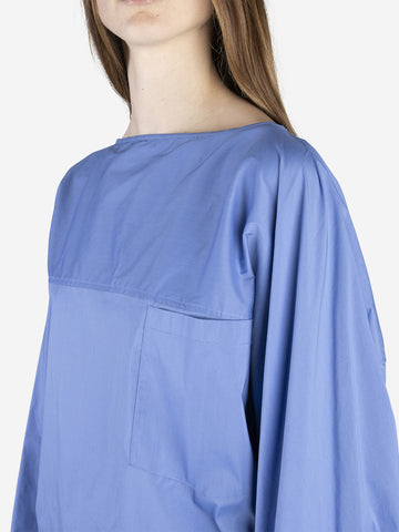 LIVIANA CONTI Blusa in popeline azzurro